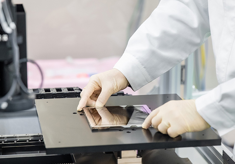 鋳造プラント向けのプログラム作成の様子