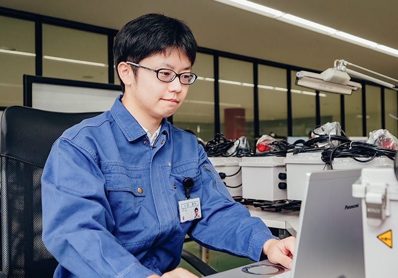 仕事風景 IoTツールの開発