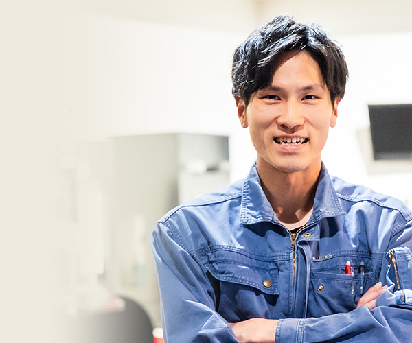 社員インタビュー エコテックカンパニー 技術グループ 設計チーム