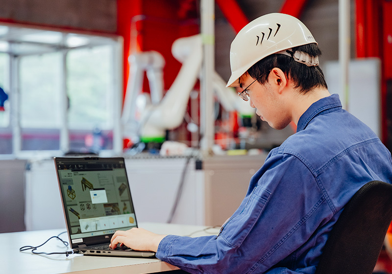 仕事風景 プログラミング